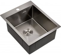 Мойка для кухни MILACIO Denia 41 Steel сталь воронёная MC.77469