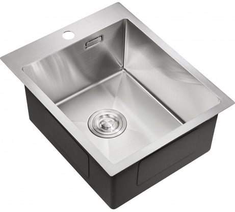 Мойка для кухни MILACIO Denia 41 Steel сталь нержавеющая MC.77460