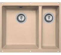 Кухонная мойка Zigmund & Shtain Integra 500.2 Топленное молоко ЦБ-00000221