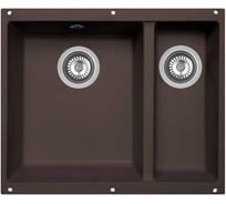 Кухонная мойка Zigmund & Shtain Integra 500.2 Швейцарский шоколад ЦБ-00000220