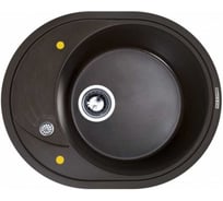 Кухонная мойка Zigmund & Shtain Kreis ov 575 Швейцарский шоколад ЦБ-00000371