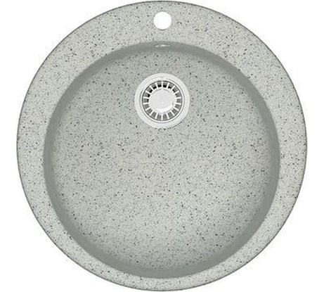 Мойка AQUADREAM 510/Q10 матовая светло-серая круглая AQ510Q010