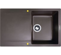 Кухонная мойка Zigmund & Shtain rechteck 775 швейц.шоколад ЦБ-00000524