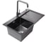 Мойка AVINA 7848 L black 2