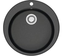 Мойка AQUADREAM 510/Q4 Матовая черная круглая AQ510Q004