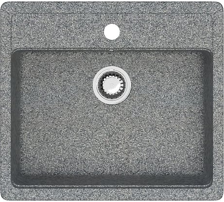 Мойка AQUADREAM 9/Q8 Матовая темно-серая прямоугольная AQ009Q008