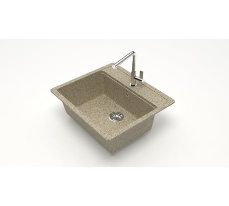 Мойка AQUADREAM 9/Q5 Матовая песочная прямоугольная AQ009Q005