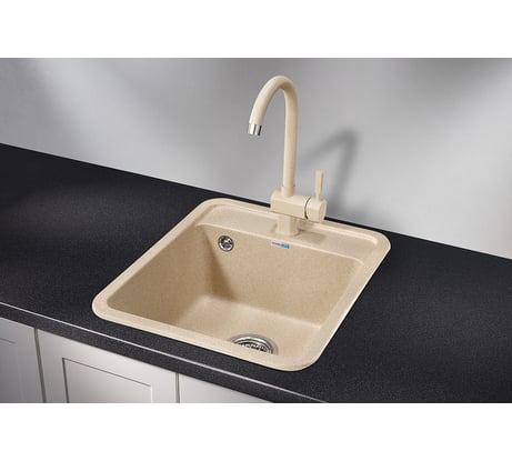 Мойка для кухни GRANULA из кварца ST-4202, бежевый