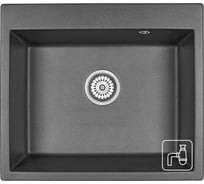 Мойка для кухни GRANULA 6001bl GR-6001 черный