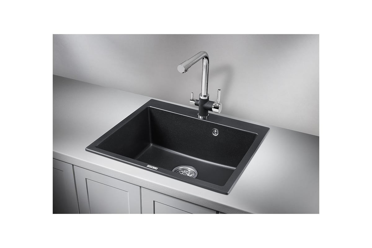 Мойка для кухни GRANULA GR-6001 шварц - выгодная цена, отзывы ...