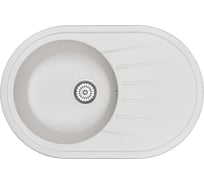 Мойка для кухни GRANULA ST-7601 белый