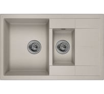 Мойка для кухни GRANULA GR-7802 базальт