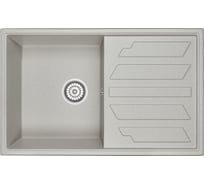 Мойка для кухни GRANULA GR-8002 базальт 8002_БАЗАЛЬТ