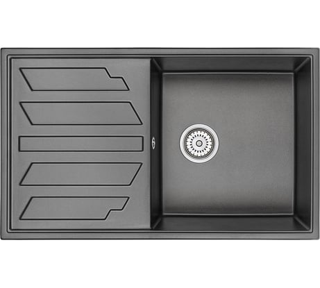 Мойка для кухни GRANULA GR-8601 черный