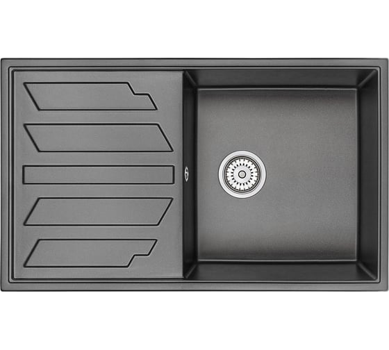 Мойка для кухни GRANULA GR-8601 черный