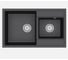 Мойка KUPPERSBERG MODENA 80 NL 1,5B DEEP BLACK 6714 1