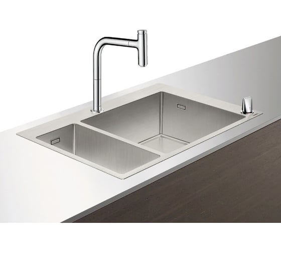 Кухонная мойка HANSGROHE 43206000 C71-F655-09 со смесителем 00000061692