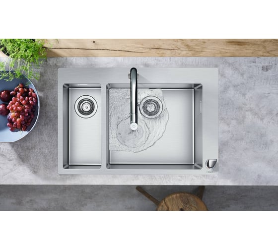 Кухонная мойка HANSGROHE 43206000 C71-F655-09 со смесителем 00000061692