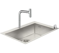 Кухонная мойка HANSGROHE 43202000 C71-F660-08 со смесителем 00000061690