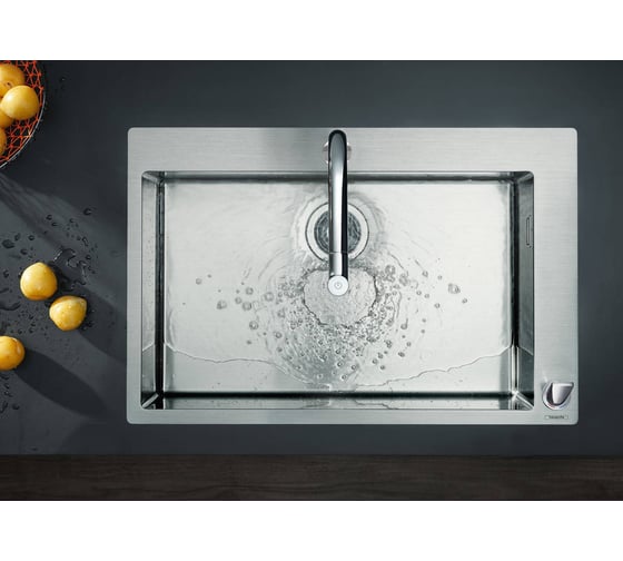 Кухонная мойка HANSGROHE 43202000 C71-F660-08 со смесителем 00000061690