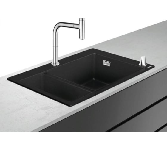 Кухонная мойка HANSGROHE 43220000 C51-F635-09 со смесителем 00000061697