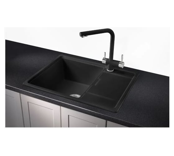 Мойка KUPPERSBERG ROYS 50 NL 1B1D DEEP BLACK 6732