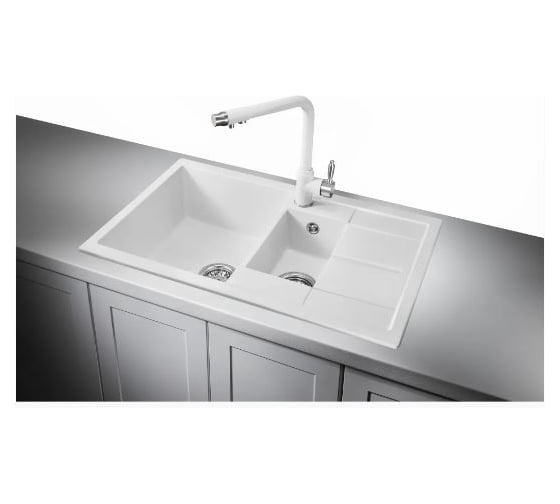 Мойка KUPPERSBERG MODENA 60 NL 1,5B1D WHITE 6725