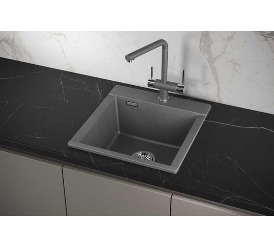 Мойка для кухни GRANULA Estetica 4701 графит 4701, ГРАФИТ