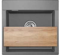Мойка для кухни GRANULA Estetica 5201 графит 5201, ГРАФИТ
