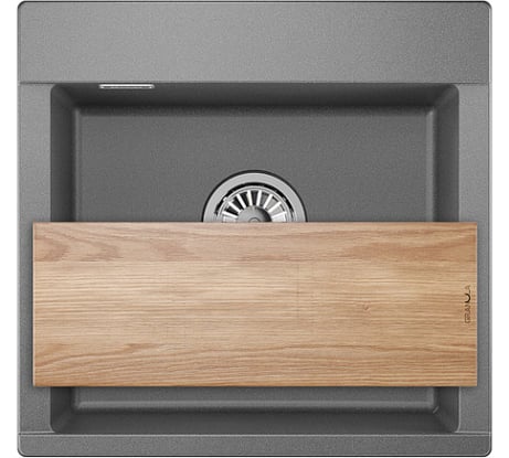 Мойка для кухни GRANULA Estetica 5201 графит 5201, ГРАФИТ