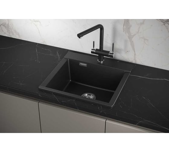 Мойка для кухни GRANULA Estetica 5201 шварц 5201, ШВАРЦ