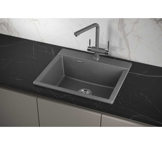 Мойка для кухни GRANULA Estetica 5804 графит 5804, ГРАФИТ