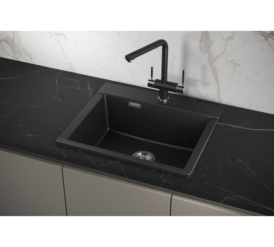 Мойка для кухни GRANULA Estetica 5804 шварц 5804, ШВАРЦ