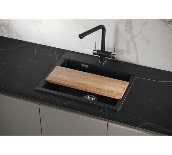 Мойка для кухни GRANULA Estetica 5804 турмалин 5804, ТУРМАЛИН