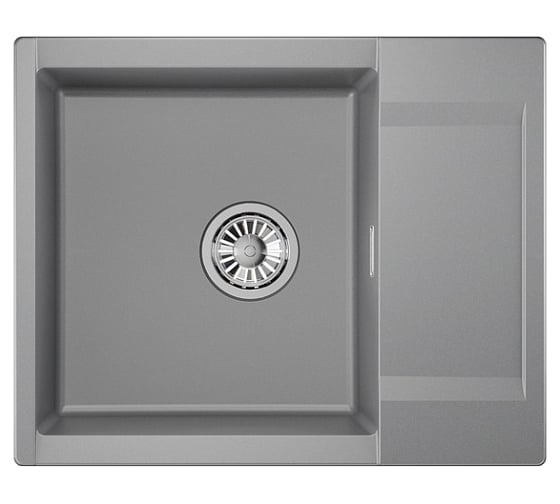 Мойка для кухни GRANULA Estetica 6202 алюминиум 6202, АЛЮМИНИУМ
