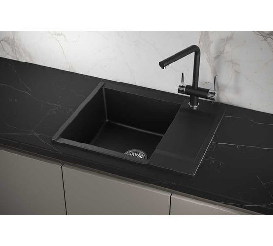 Мойка для кухни GRANULA Estetica 6202 турмалин 6202, ТУРМАЛИН