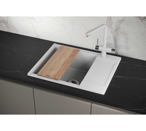 Мойка для кухни GRANULA Estetica 6202 арктик 6202, АРКТИК