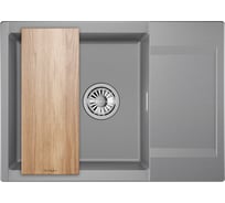 Мойка для кухни GRANULA Estetica 7003 алюминиум 7003, АЛЮМИНИУМ