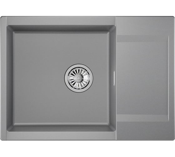 Мойка для кухни GRANULA Estetica 7003 алюминиум 7003, АЛЮМИНИУМ