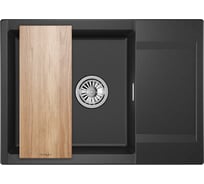 Мойка для кухни GRANULA Estetica 7003, ЧЁРНЫЙ