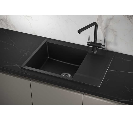 Мойка для кухни GRANULA Estetica 7003 турмалин 7003, ТУРМАЛИН