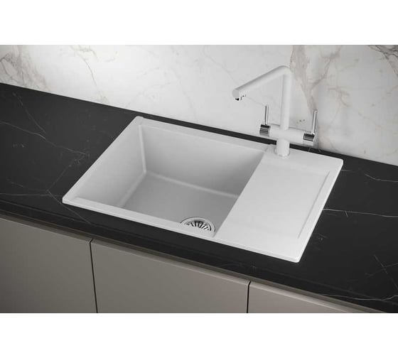 Мойка для кухни GRANULA Estetica 7003 арктик 7003, АРКТИК