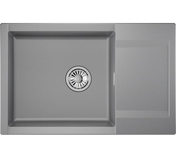 Мойка для кухни GRANULA Estetica 7807 алюминиум 7807, АЛЮМИНИУМ
