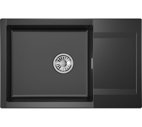 Мойка для кухни GRANULA Estetica 7807 шварц 7807, ШВАРЦ
