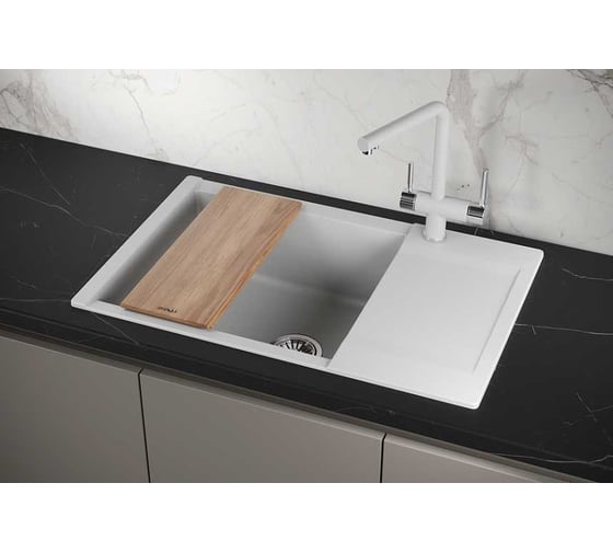 Мойка для кухни GRANULA Estetica 7807 арктик 7807, АРКТИК