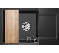 Мойка для кухни GRANULA из кварца Estetica 7807, ТУРМАЛИН