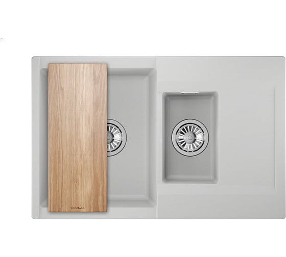 Мойка для кухни GRANULA Estetica 7808 арктик 7808, АРКТИК