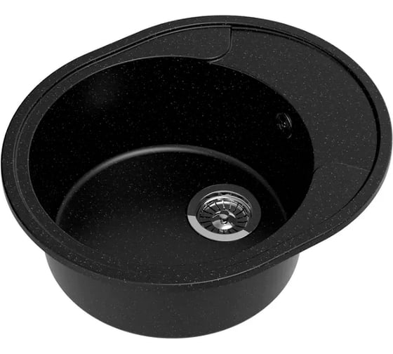 Кухонная мойка Reflection Allonge черный RF0658BL