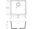 Мойка Omoikiri Kata 44-U-GR Artgranit/Leningrad Grey NEW 4993404 2
