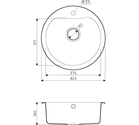 Мойка Omoikiri Saroma 51-IN нержавеющая сталь 4993007